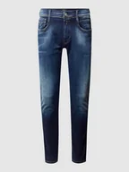 Spodnie męskie - Jeansy o kroju slim fit z dodatkiem streczu model ‘Anbass’ – ‘Hyperflex Bio’ - miniaturka - grafika 1