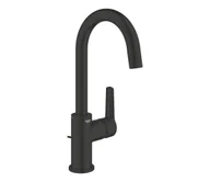 Baterie umywalkowe - GROHE 242032432 - Bateria umywalkowa START 311 mm czarna - miniaturka - grafika 1