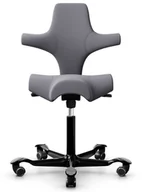 Fotele i krzesła biurowe - Hag Capisco 8106 EXR081 szary fotel obrotowy WYSYŁKA  24H - miniaturka - grafika 1