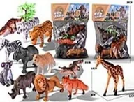 Figurki dla dzieci - Figurka Adar Zestaw dzikich zwierząt 6szt - miniaturka - grafika 1