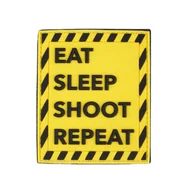 Odzież taktyczna i umundurowanie - 101 Inc. - Naszywka 3D - Eat Sleep Shoot Repeat - 444130-7342 - miniaturka - grafika 1