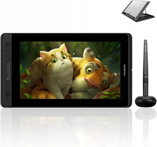 ZESTAW Tablet graficzny Huion Kamvas Pro 13 RYSIK regulowany STOJAK biuro - Tablety graficzne - miniaturka - grafika 1