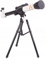Teleskopy - Edukacyjny Teleskop Astronomiczny + Statyw + Okular prostujący + Wymienne Soczewki (20x, 30x, 40x).. - miniaturka - grafika 1