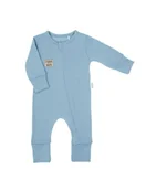 Pajacyki dla niemowląt - Nicol Pajac niemowlęcy prążkowany Teddy, Rozmiar: 68 - miniaturka - grafika 1