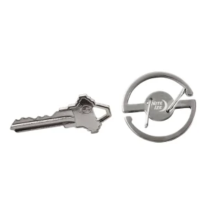 Nite Ize - Karabińczyk Medallion Key Carabiner - Stalowy - Srebrny - MKC-11-R3 - Sprzęt wspinaczkowy - miniaturka - grafika 4