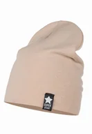 Czapki damskie - WIOSENNA CZAPKA DZIECIĘCA BEANIE NA WIOSNĘ JESIEŃ PODWÓJNA - miniaturka - grafika 1
