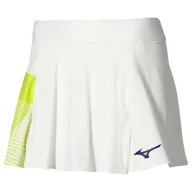 Spódnice - Spódnica damska Mizuno Stargazer Flying Skirt White Yellow M - miniaturka - grafika 1