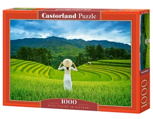 puzzle 1000 el.  rice fields in vietnam - Puzzle - miniaturka - grafika 1