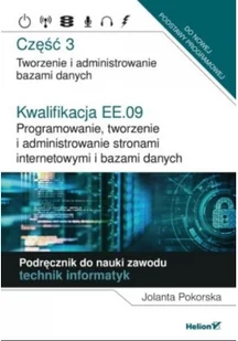 Pokorska Jolanta Kwalifikacja EE.09 podręcznik cz.3 HELION - Podręczniki dla szkół zawodowych - miniaturka - grafika 2