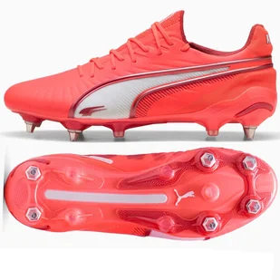 Buty Puma KING Ultimate MxSG 108304-01 czerwony 43 - Piłka nożna - miniaturka - grafika 1