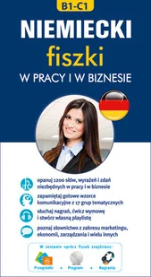 Niemiecki. 600 fiszek. W pracy i w biznesie - Książki do nauki języka niemieckiego - miniaturka - grafika 1