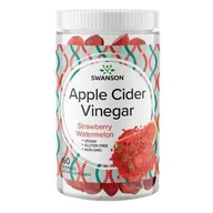 Odchudzanie i oczyszczanie - Swanson Apple Cider Vinegar tru-arbuz 60 gumisiów - miniaturka - grafika 1