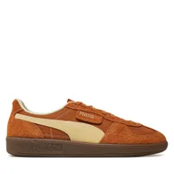 Sneakersy męskie - Sneakersy Puma Palermo Vintage 396841 02 Brązowy - miniaturka - grafika 1