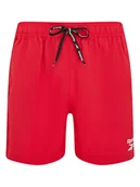 Kąpielówki męskie - Reebok Szorty kąpielowe "Duke" w kolorze czerwonym - miniaturka - grafika 1