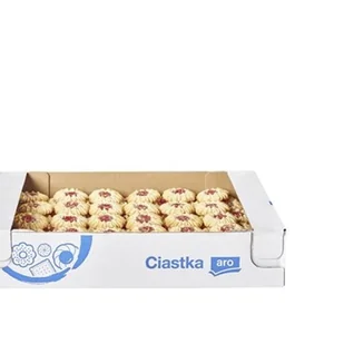 Ciastka margaretki malinowe ARO 1,2kg - Ciastka - miniaturka - grafika 1