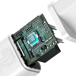 Baseus Super Si 1C szybka ładowarka USB Typ C 20W Power Delivery + kabel USB Typ C - Lightning 1m biały (TZCCSUP-B02) - Kable USB - miniaturka - grafika 10