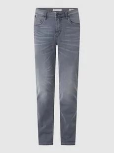 Jeansy o kroju regular slim fit z dodatkiem streczu model ‘Josh’ - Spodnie męskie - miniaturka - grafika 1