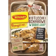 Pieprz - Winiary Pomysł Na... Kotleciki Schabowe W Sosie Z Zielonym Pieprzem 44 G - miniaturka - grafika 1