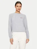 Bluzy damskie - Guess Jeans Bluza W4YQ07 KC811 Szary Regular Fit - miniaturka - grafika 1