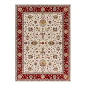 Dywany - Czerwono-kremowy dywan 160x230 cm Classic – Universal - miniaturka - grafika 1