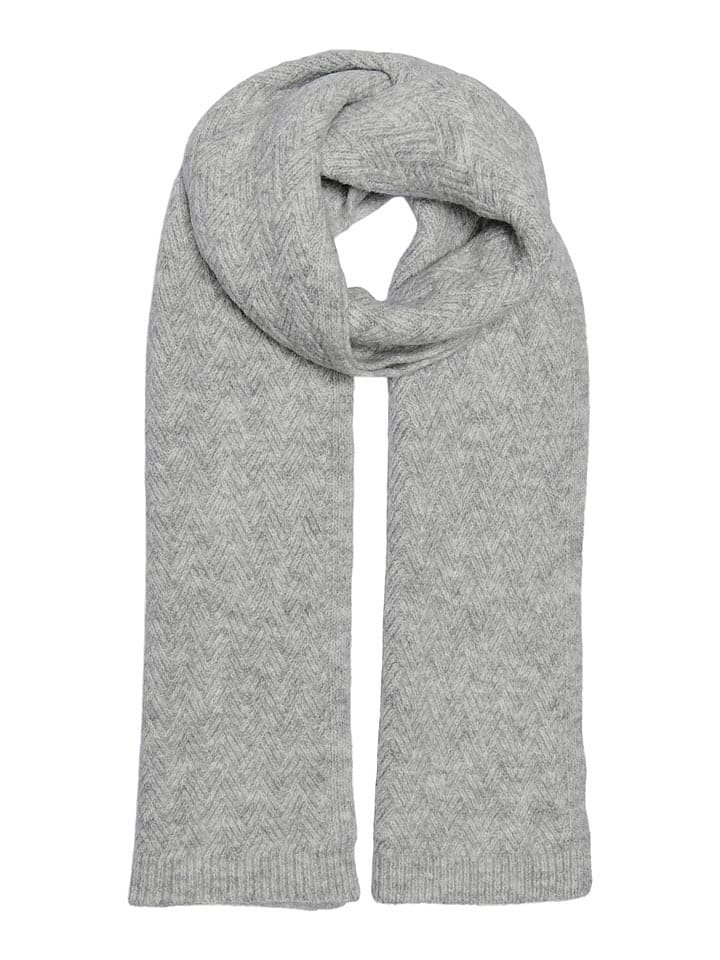 ONLY Szal w kolorze jasnoszarym