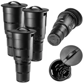 Kompostowniki - Podziemny kompostownik Varize 3szt czarny - miniaturka - grafika 1