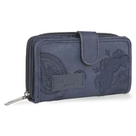 Portfele - Portfel damski Lois Vegan Redwood Niebieski - miniaturka - grafika 1