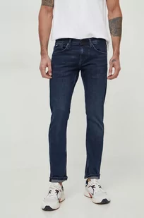 Pepe Jeans jeansy męskie kolor granatowy - Spodnie męskie - miniaturka - grafika 1