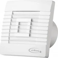 Wentylatory łazienkowe - airRoxy Wentylator ścienny 100mm 15W z żaluzją grawitacyjną wyłącznik czasowy pRestige 100ZG TS 01-027 - miniaturka - grafika 1