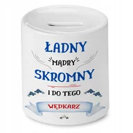 Skarbonki - DLA DJA MUZYKA SKARBONKA NAJLEPSZY DJ POD SŁOŃCEM z Nadrukiem ze Zdjęciem + Opakowanie na prezent (wzór 02) - miniaturka - grafika 1