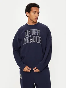 Under Armour Bluza UA Icon 1386548 Granatowy Loose Fit - Bluzy męskie - miniaturka - grafika 1