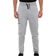 Spodnie męskie - Spodnie ALPHA INDUSTRIES JOGGER AI szare (grey heather) 116368 17-M - miniaturka - grafika 1