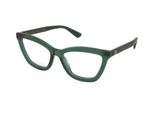 Dioptrie szkieł Gucci GG1686O 010 - Okulary korekcyjne, oprawki, szkła - miniaturka - grafika 1