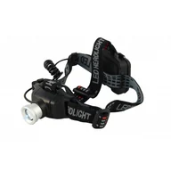 Latarki - Latarka czołowa ARGO Zoom LED IH535 z zoomem i tylnym światłem, latarka czołowa ARGO ZOOM EVO 6W 400 lumenów, z bateriami - miniaturka - grafika 1