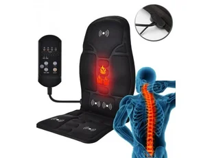 Materac Masujący z Funkcją Grzania - Stoły i łóżka do masażu - miniaturka - grafika 1