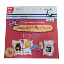 Rebel Angielski dla dzieci 100 pierwszych słów Książka + karty obrazkowe - Edgard - Książki do nauki języka angielskiego Rebel Angielski dla dzieci 100 pierwszych słów Książka + karty obrazkowe - Edgard - Książki do nauki języka angielskiego - miniaturka - grafika 1