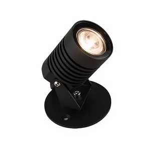 Nowodvorski Lampa Spike LED S 9101 oprawa zewnętrzna ogrodowa 1x3W LED czarna IP54 - Lampy ogrodowe - miniaturka - grafika 2