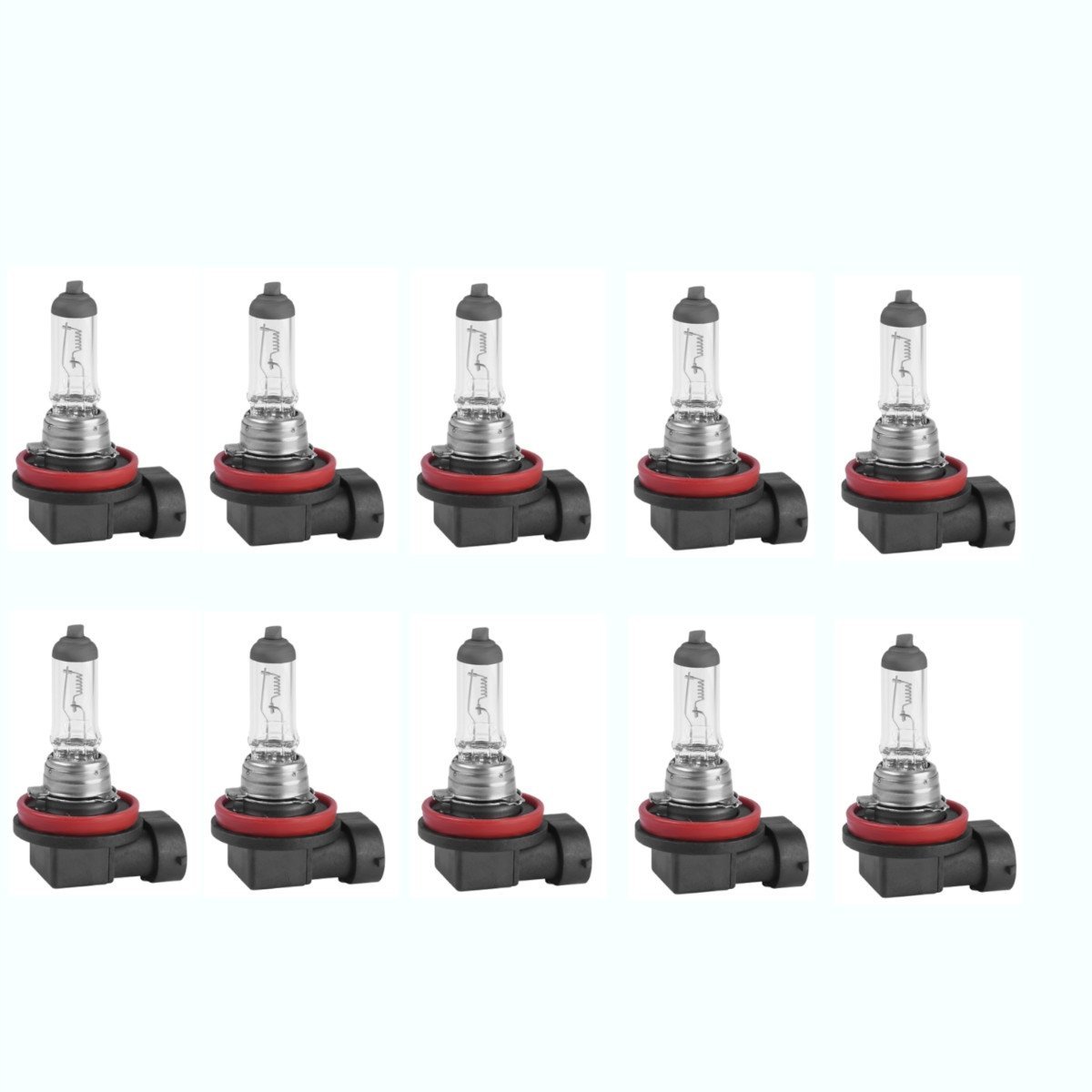 ŻARÓWKI ŻARÓWKA HALOGENOWA H11 PGJ19-2 12V 55W zestaw 10szt