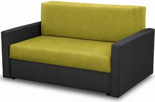 Sofa Fotel Kanapa Amerykanka Z Funkcja Spania Czarny / Oliwkowy Tedi 1 D37 - Sofy i kanapy - miniaturka - grafika 1