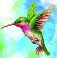 Zabawki kreatywne - Mozaika diamentowa - Zestaw do diamond painting - Miniaturowa magia - miniaturka - grafika 1