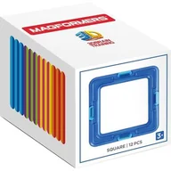 Klocki - Magformers 3D Kwadraty 12 elementów - miniaturka - grafika 1