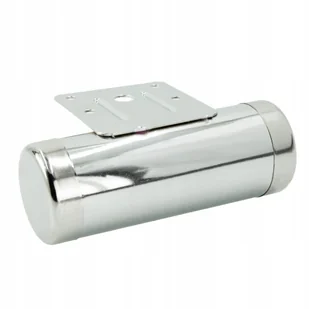 Noga meblowa Baryłka srebrny chrom fi 45 dł 125 mm okrągła metalowa stopka - Meble modułowe i akcesoria - miniaturka - grafika 1