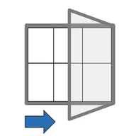 Gabloty - B2B Partner Zewnętrzna gablota jednodrzwiowa, 750 x 700 mm H 40 6 700x750 - miniaturka - grafika 1