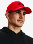 Czapki i chusty sportowe męskie - Męska czapka z daszkiem Under Armour  Men's Blitzing Adj-RED - miniaturka - grafika 1