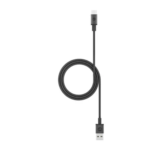 Mophie - kabel ze złączem USB-C - USB A 1m - Czarny - Kable USB - miniaturka - grafika 1
