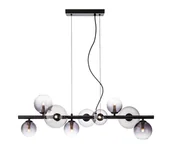 Lampy sufitowe - Redo 01-3989 - Żyrandol na lince ASTRA 9xG9/8W/230V czarny - miniaturka - grafika 1