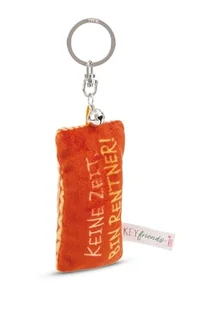 NICI 62105 breloczek do kluczy, mini pluszowa poduszka, 8 cm, z dzwoneczkiem, kolorowy towarzysz do plecaka lub torby, uchwyt na klucze dla małych i dużych 62105 - Plecaki - miniaturka - grafika 1