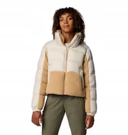 Kurtki narciarskie - Kurtka ocieplana damska Columbia Leadbetter Point II Sherpa Hybrid - miniaturka - grafika 1