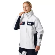 Kurtki damskie - Damska kurtka żeglarska Helly Hansen Newport Inshore white - L - miniaturka - grafika 1