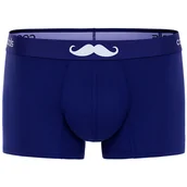 Majtki męskie - COMFYBALLS Bokserki REGULAR COTTON blue mustache - miniaturka - grafika 1